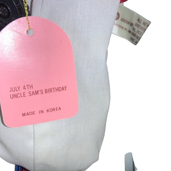 July Calendar Clown  Doll- Brinn's 1986 Uncle Sam's Birthday - Picture 7 of 10